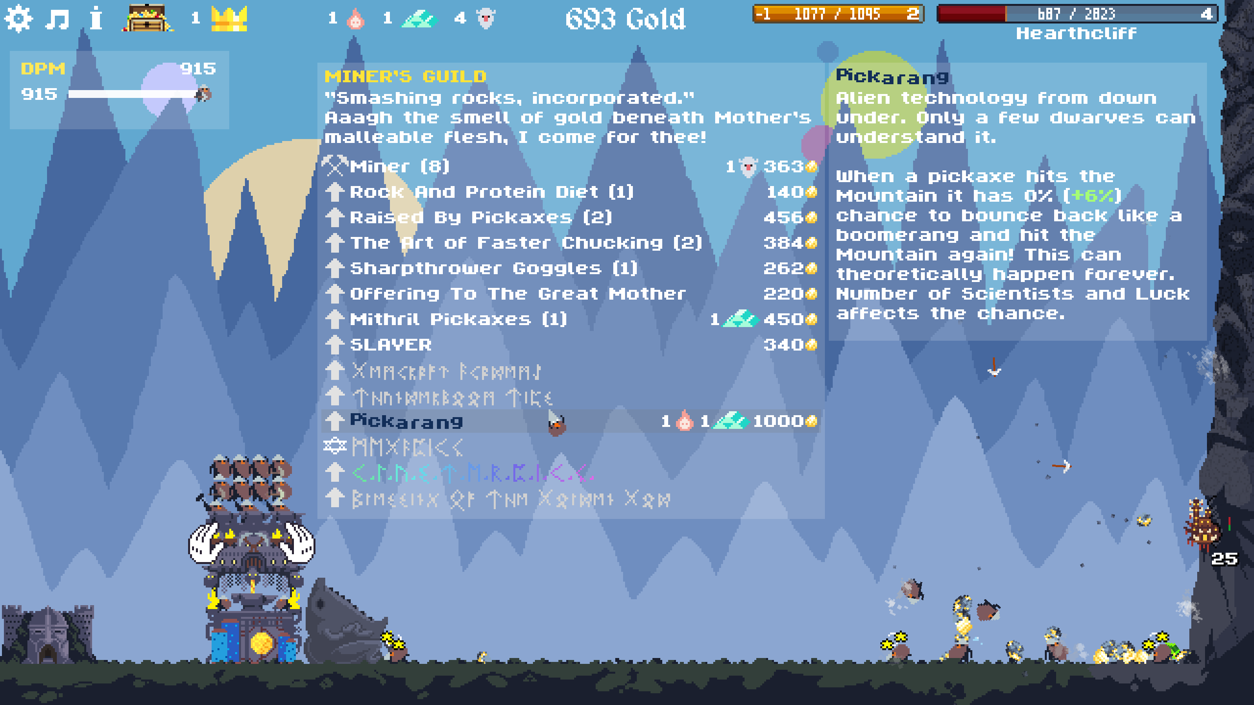 Dwarf Eats MountainGames